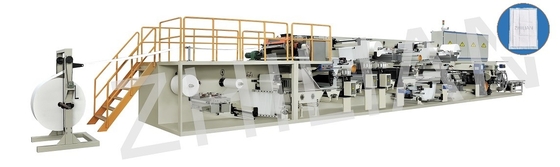 Krankenhaus-Blatt Underpad-Maschine 200 m/min 350 m/min