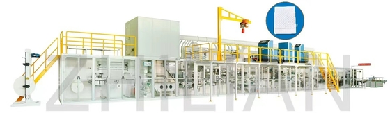 Volle automatische Maschine 5ply Underpad unter Auflagen-Fertigungsstraße