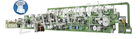 Große Absorptions-Baby-Windel-Maschine vollautomatisch