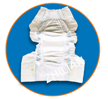Volle elastische Bund-Baby-Windel-Maschine 450ppm zu 600ppm