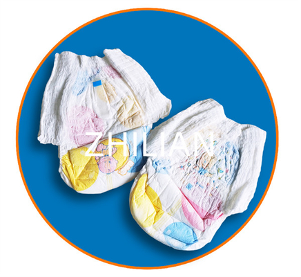 Baby ziehen Art Baby-Ausbildungshosen-Maschine der Windel-Maschinen-2pcs hoch