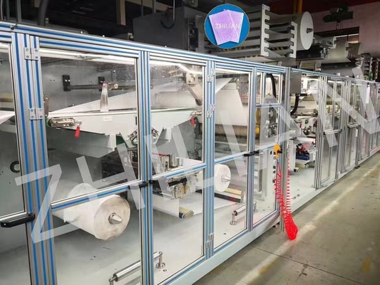Einweg-Stilleinlagenmaschine 200 m / min 350 m / min