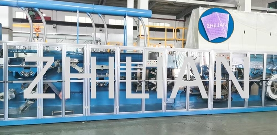 Automatische gesundheitliche Auflagen-Produktionsmaschine Wegwerf-Underpad-Maschine