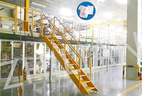 Ultra dünne weibliche Monatspc der hosen-Maschine 300/Minute
