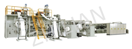 Volle Breiten-Bund-Baby-Windel-Maschine 	400 PC /min