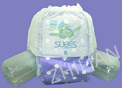 3pcs Art Baby ziehen PC /min der Windel-Maschine 350 bis 500 hoch